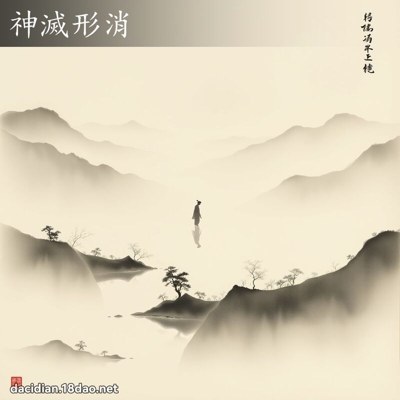 神灭形消 配图
