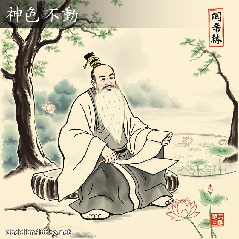 神色不动 配图
