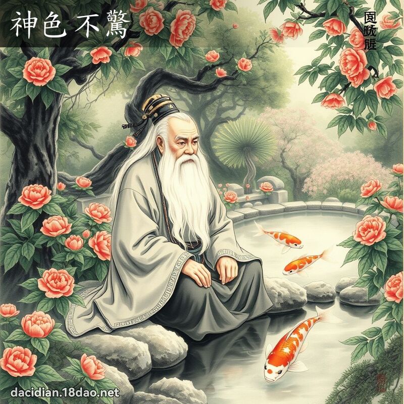 神色不惊 配图