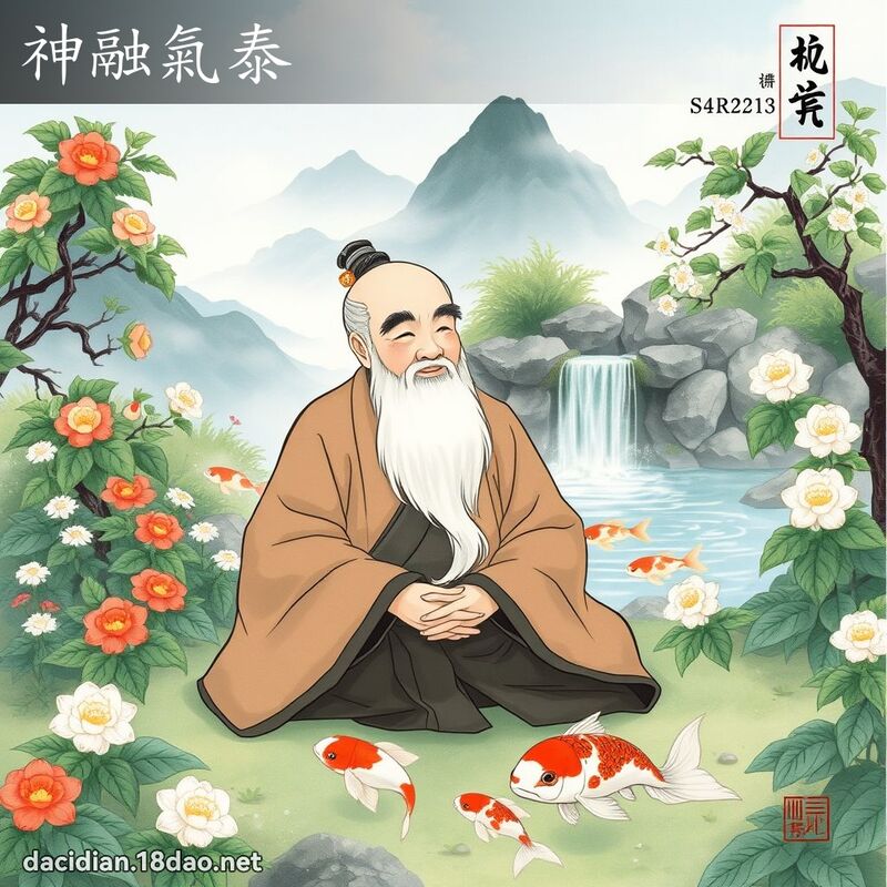 神融气泰 配图