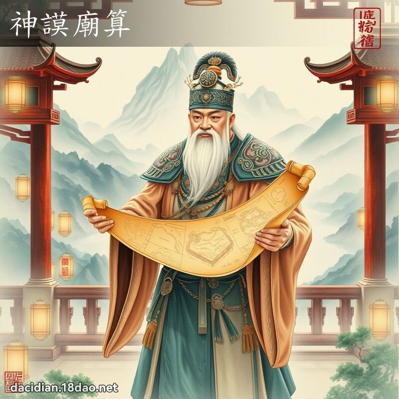 神謨庙算 配图