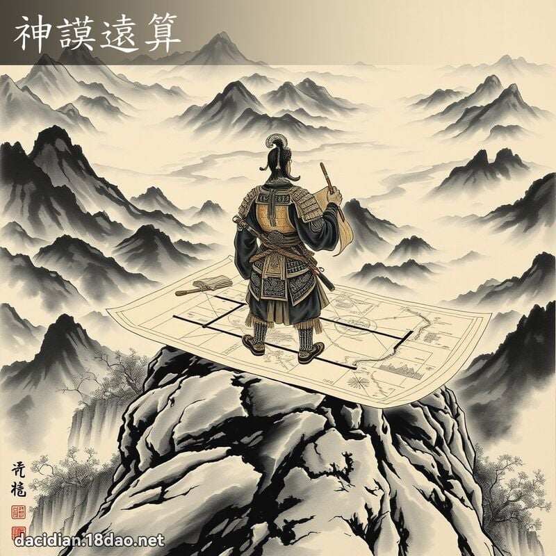 神謨远算 配图