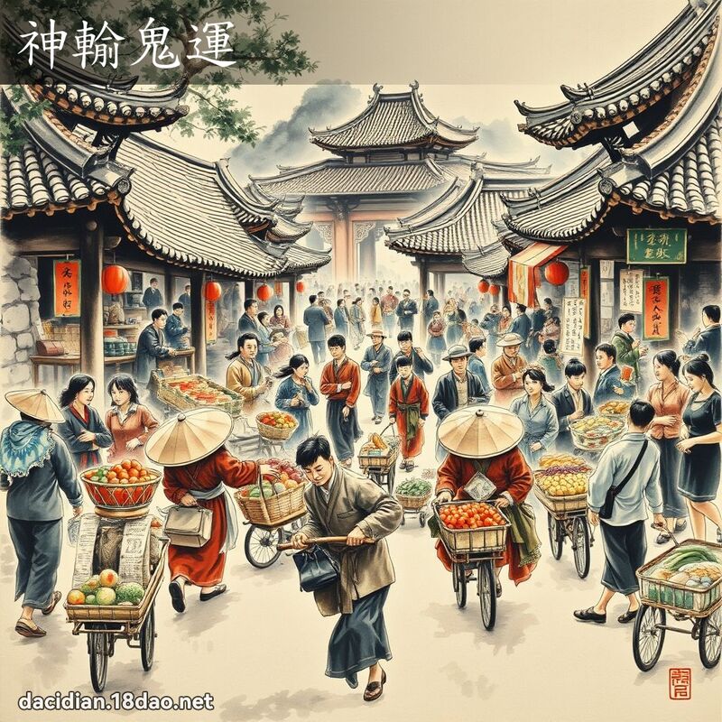 神输鬼运 配图