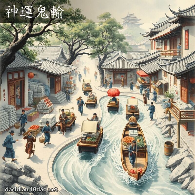 神运鬼输 配图