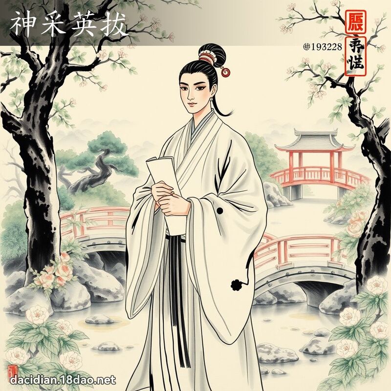 神采英拔 配图