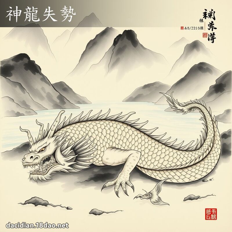 神龙失势 配图