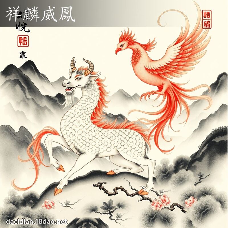 祥麟威凤 配图