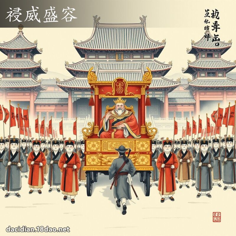 祲威盛容 配图