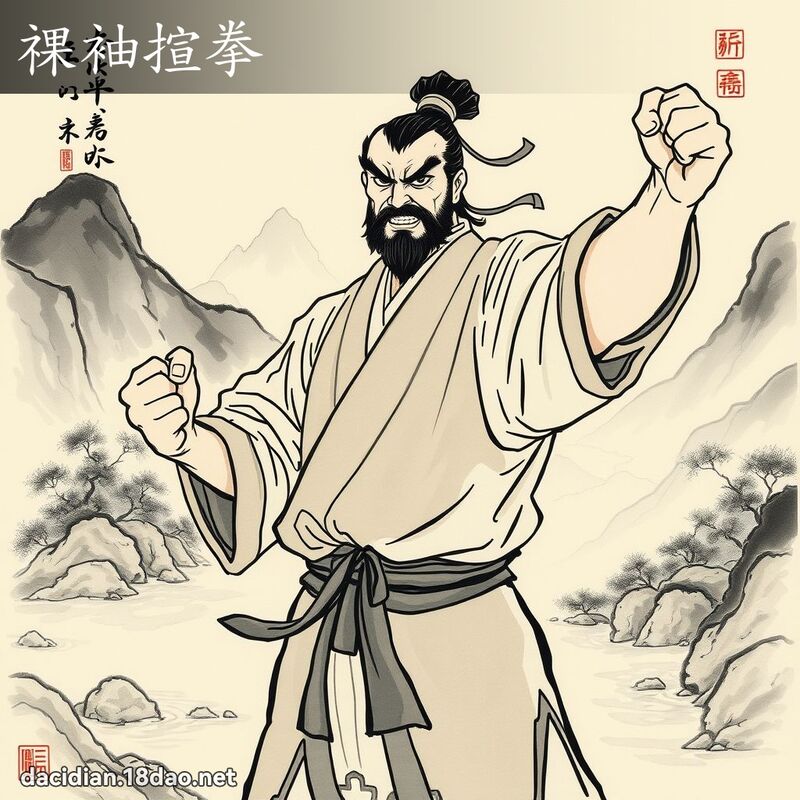 祼袖揎拳 配图