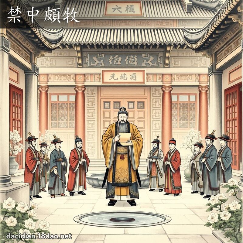 禁中颇牧 配图