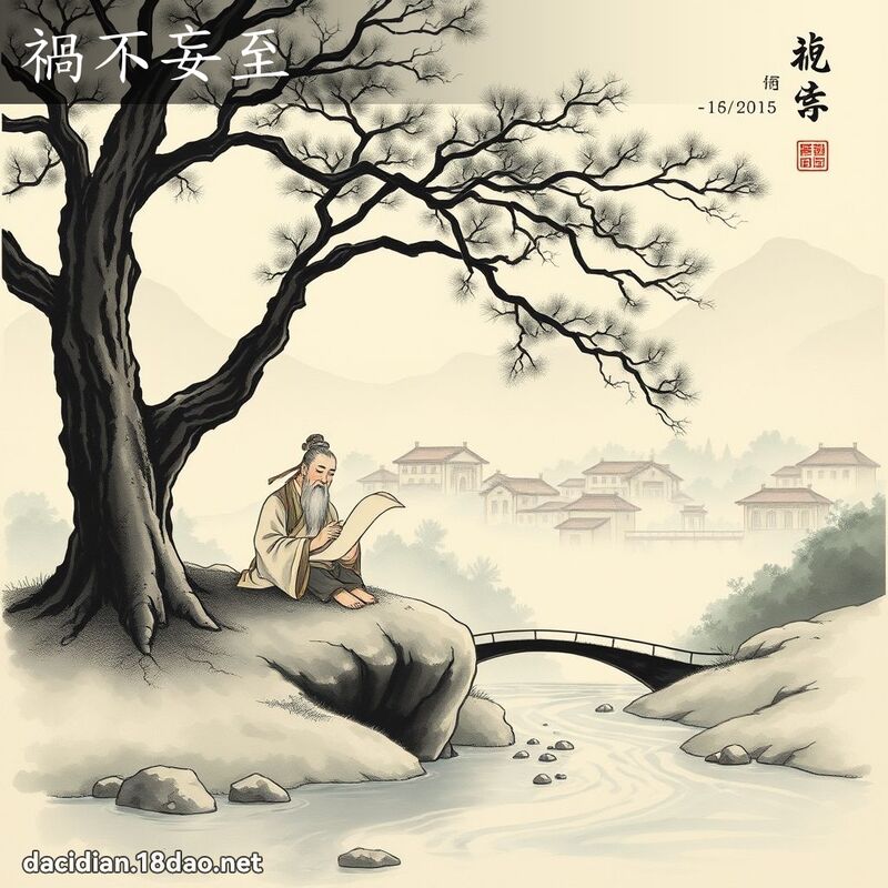 祸不妄至 配图