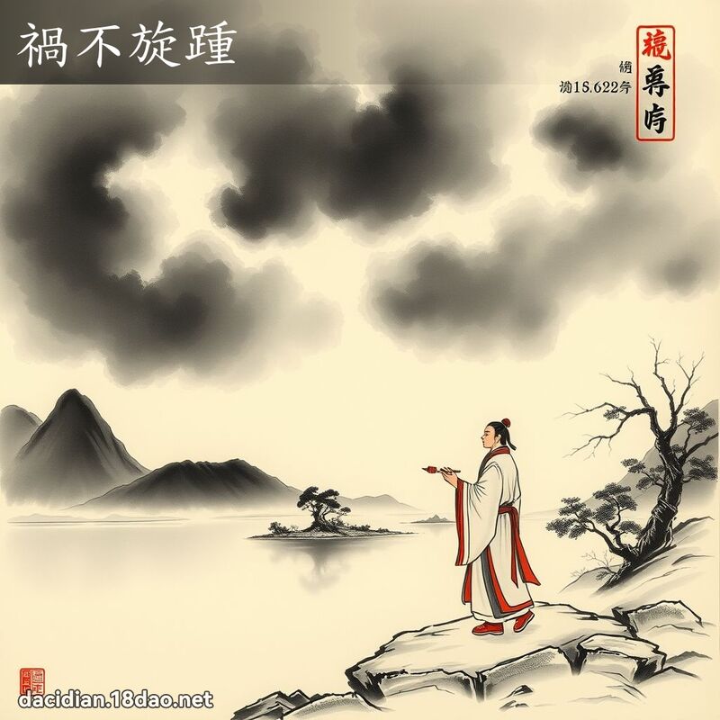 祸不旋踵 配图