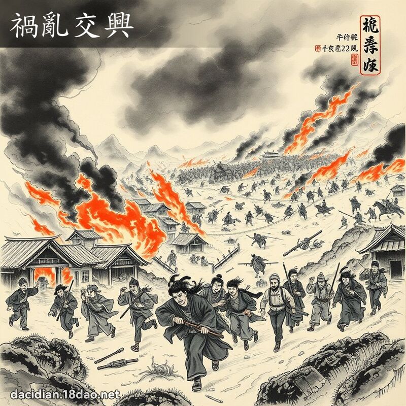 祸乱交兴 配图