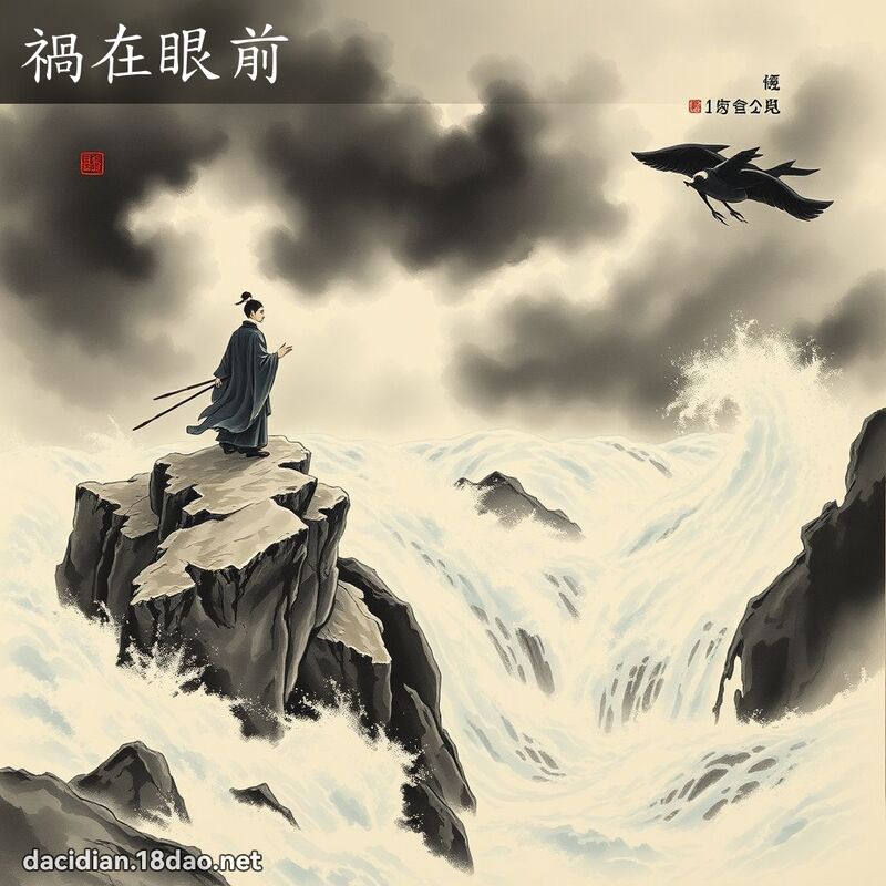 祸在眼前 配图