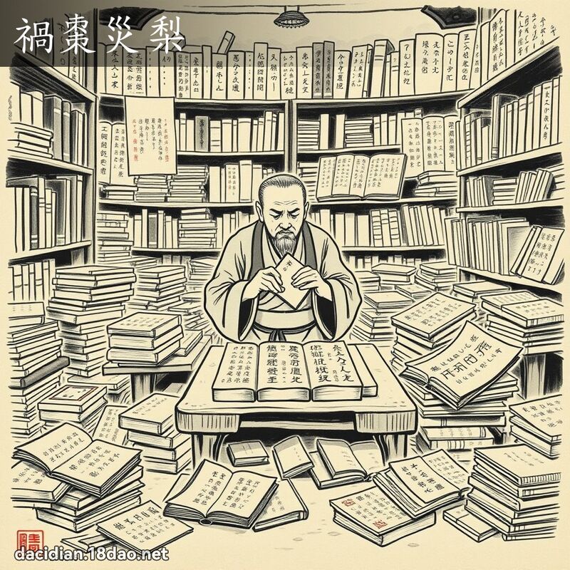 祸枣灾梨 配图