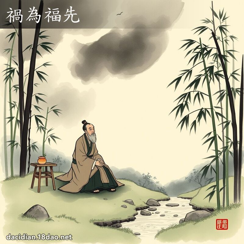 祸为福先 配图