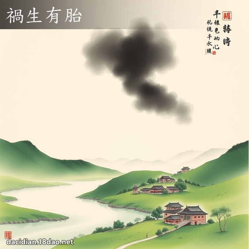 祸生有胎 配图