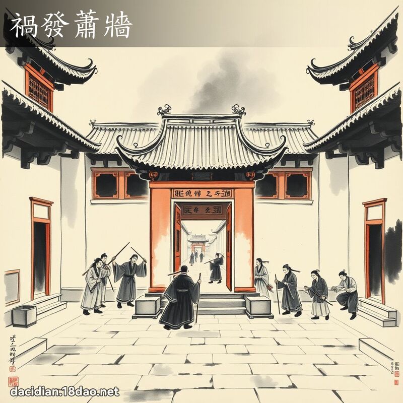 祸发萧墙 配图