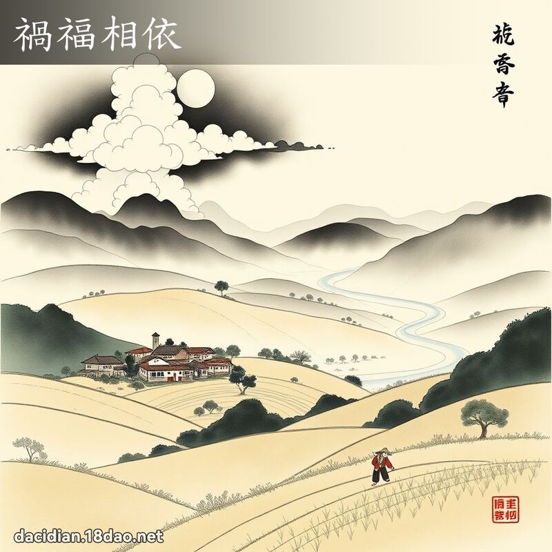 祸福相依 配图