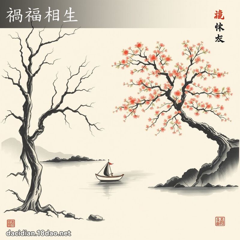 祸福相生 配图