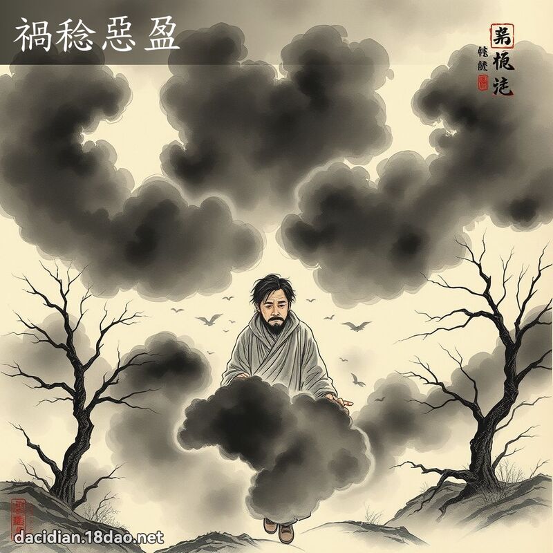 祸稔恶盈 配图