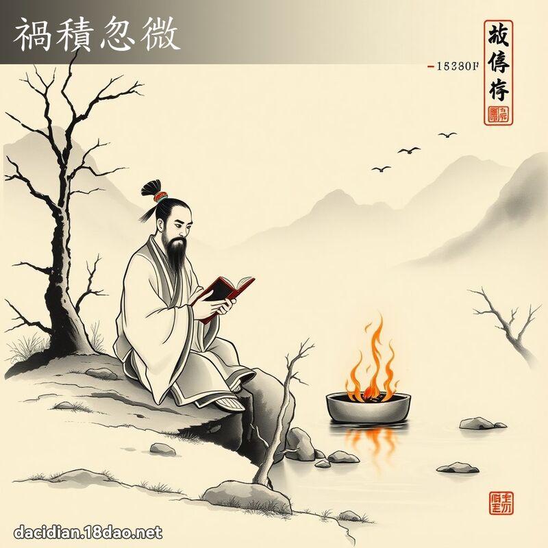 祸积忽微 配图