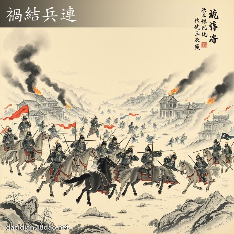 祸结兵连 配图