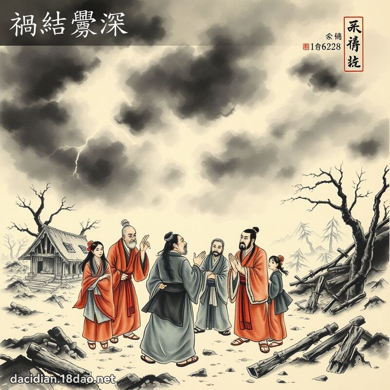 祸结衅深 配图
