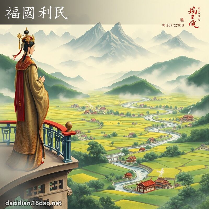 福国利民 配图