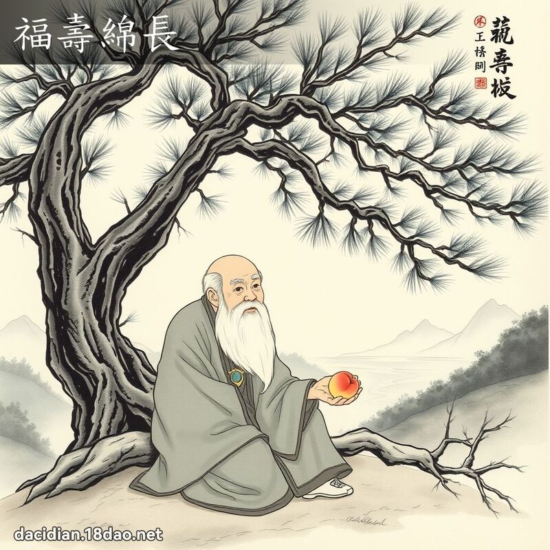 福寿绵长 配图