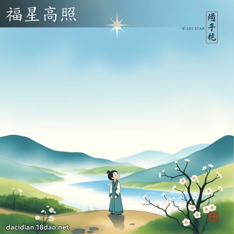 福星高照 配图