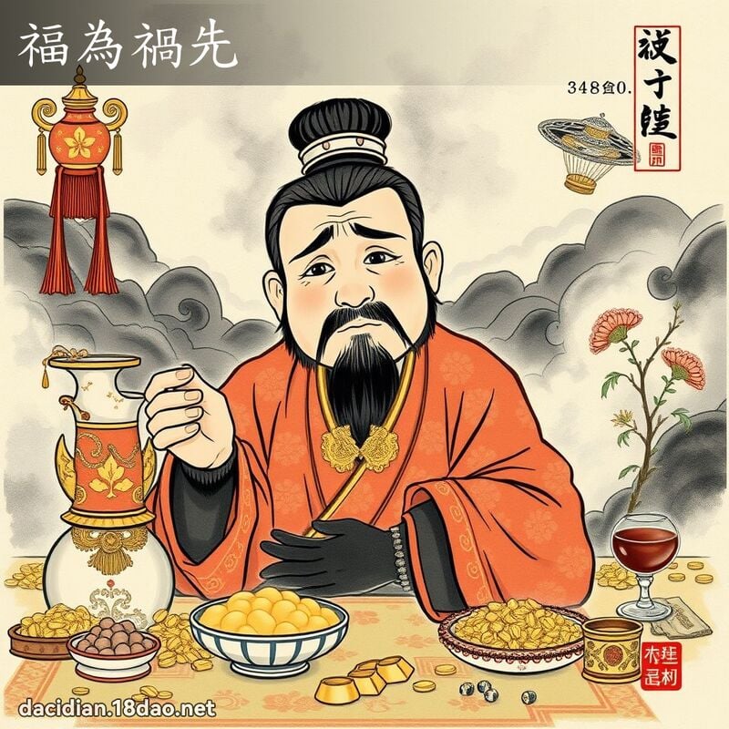 福为祸先 配图