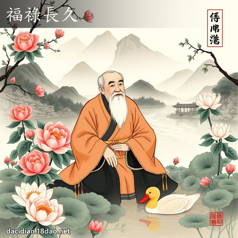 福禄长久 配图