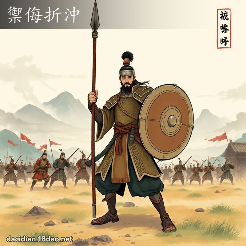 御侮折冲 配图