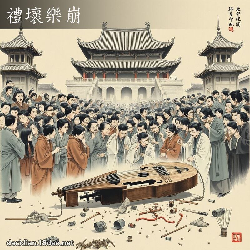 礼坏乐崩 配图