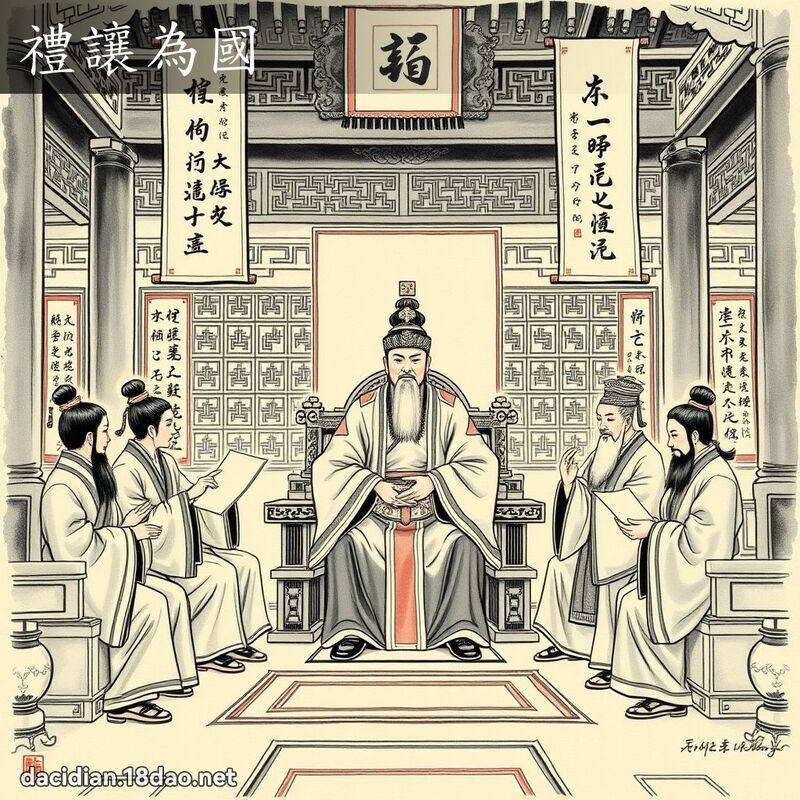 礼让为国 配图
