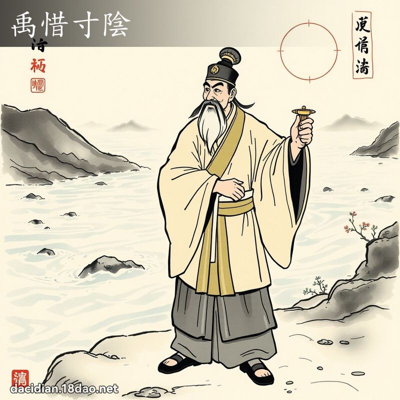 禹惜寸阴 配图