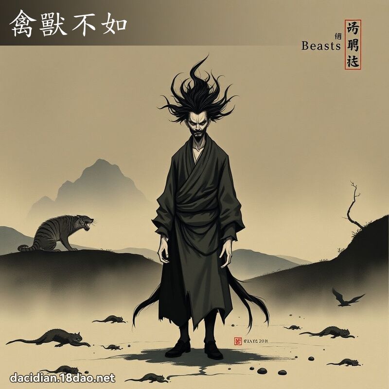 禽兽不如 配图