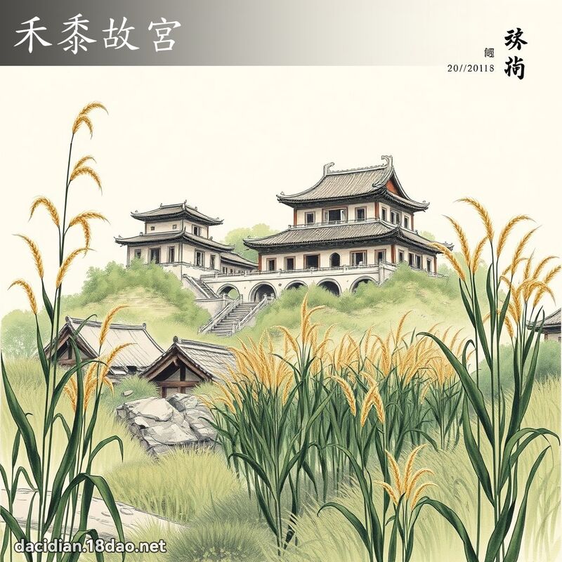 禾黍故宫 配图
