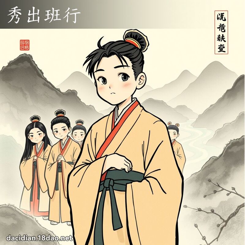 秀出班行 配图