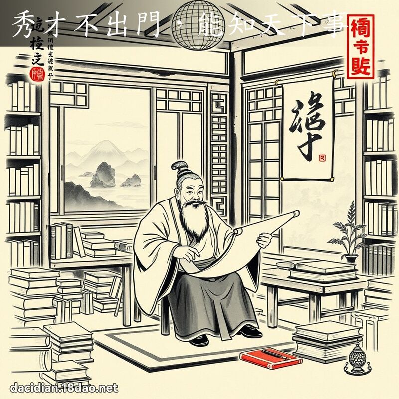 秀才不出门,能知天下事 配图