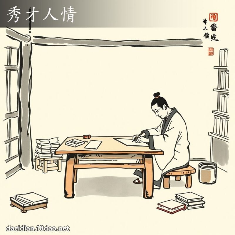 秀才人情 配图