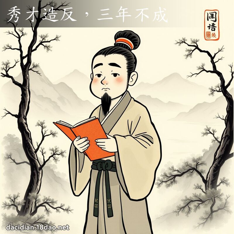 秀才造反,三年不成 配图