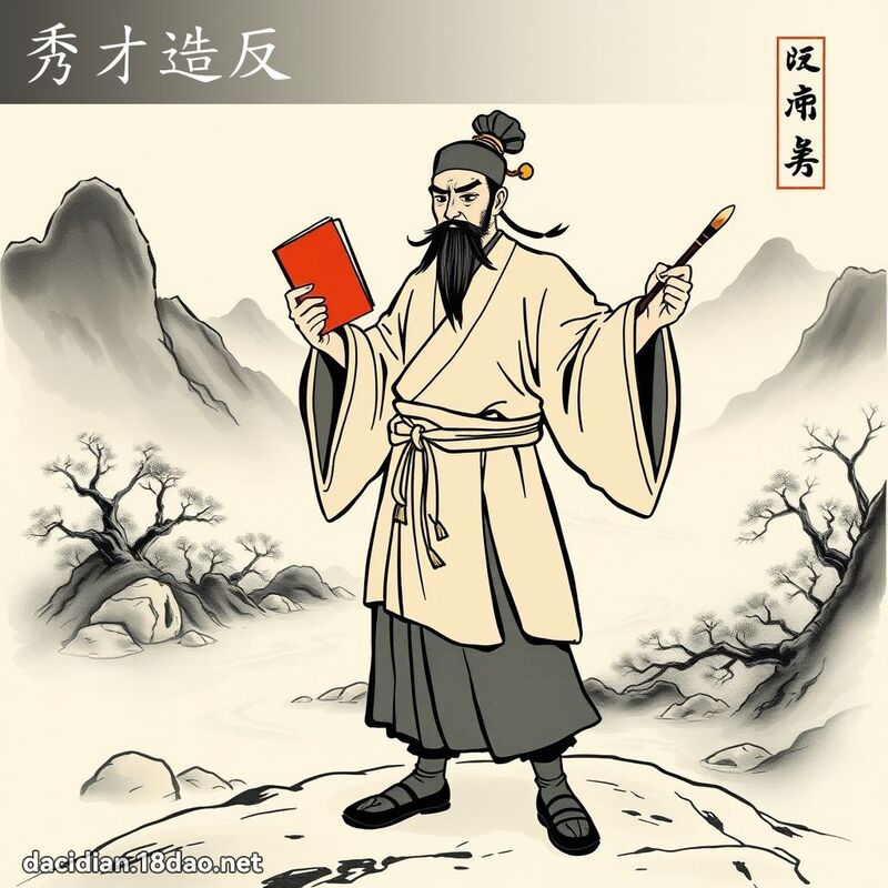 秀才造反 配图