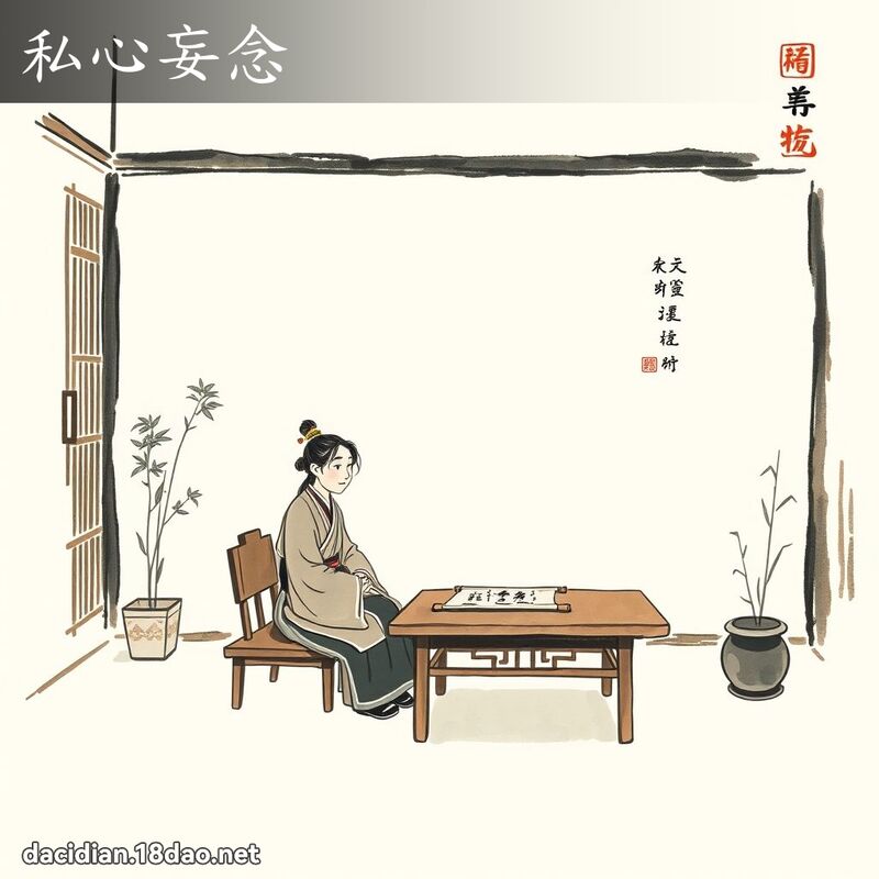 私心妄念 配图