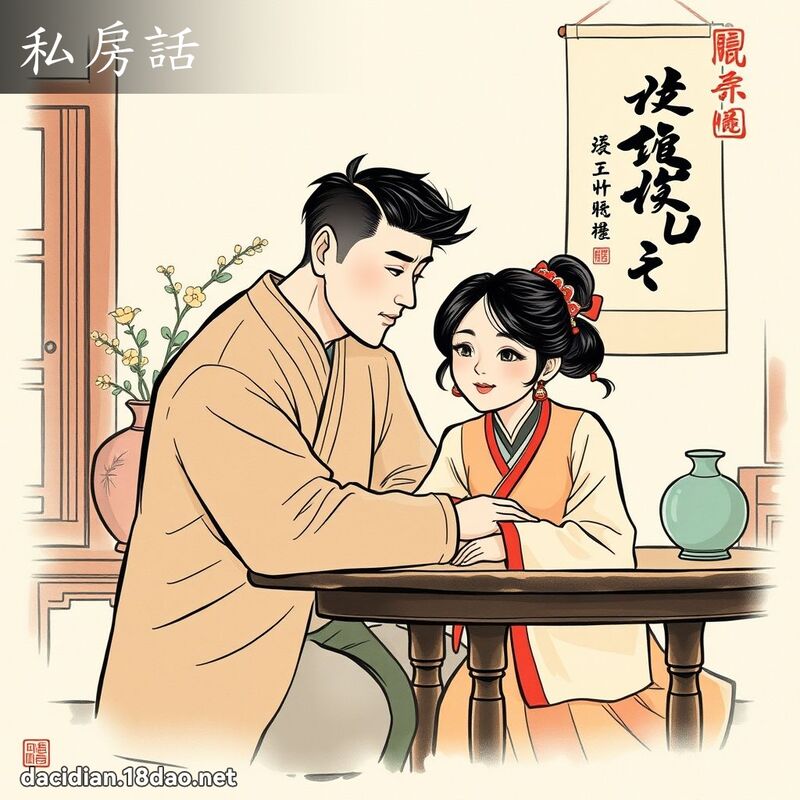 私房话 配图