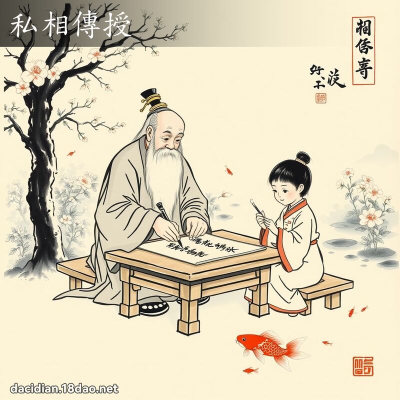 私相传授 配图