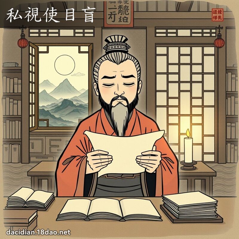 私视使目盲 配图