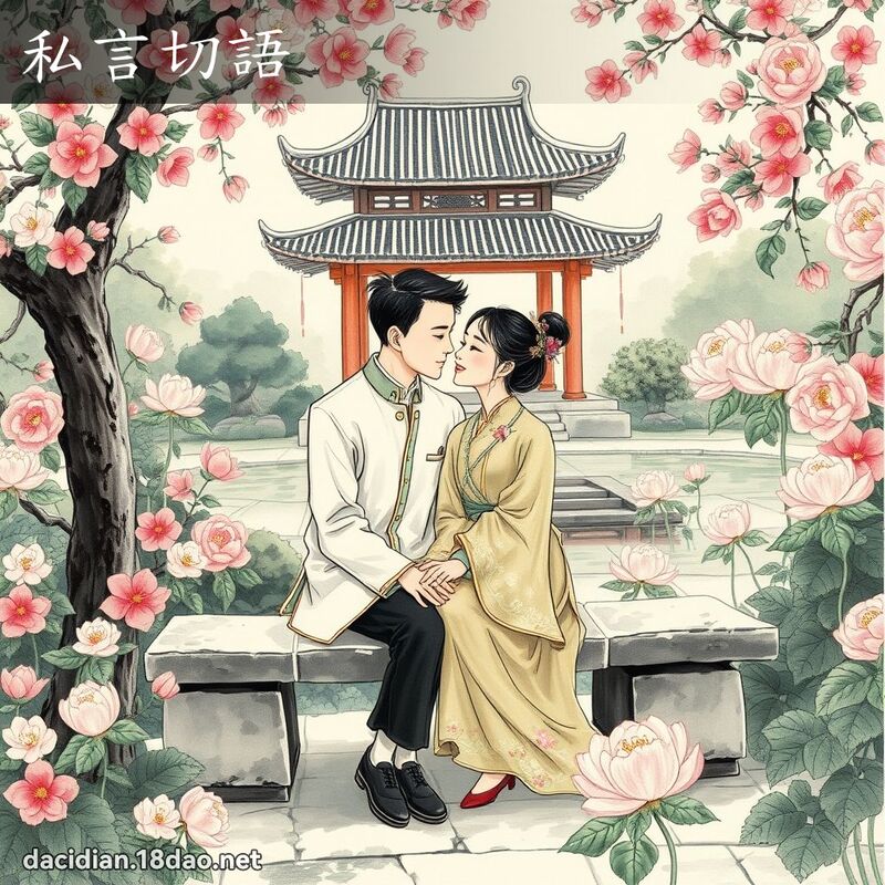 私言切语 配图