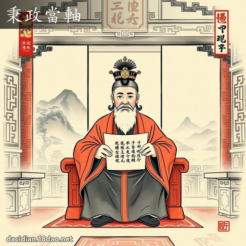 秉政当轴 配图